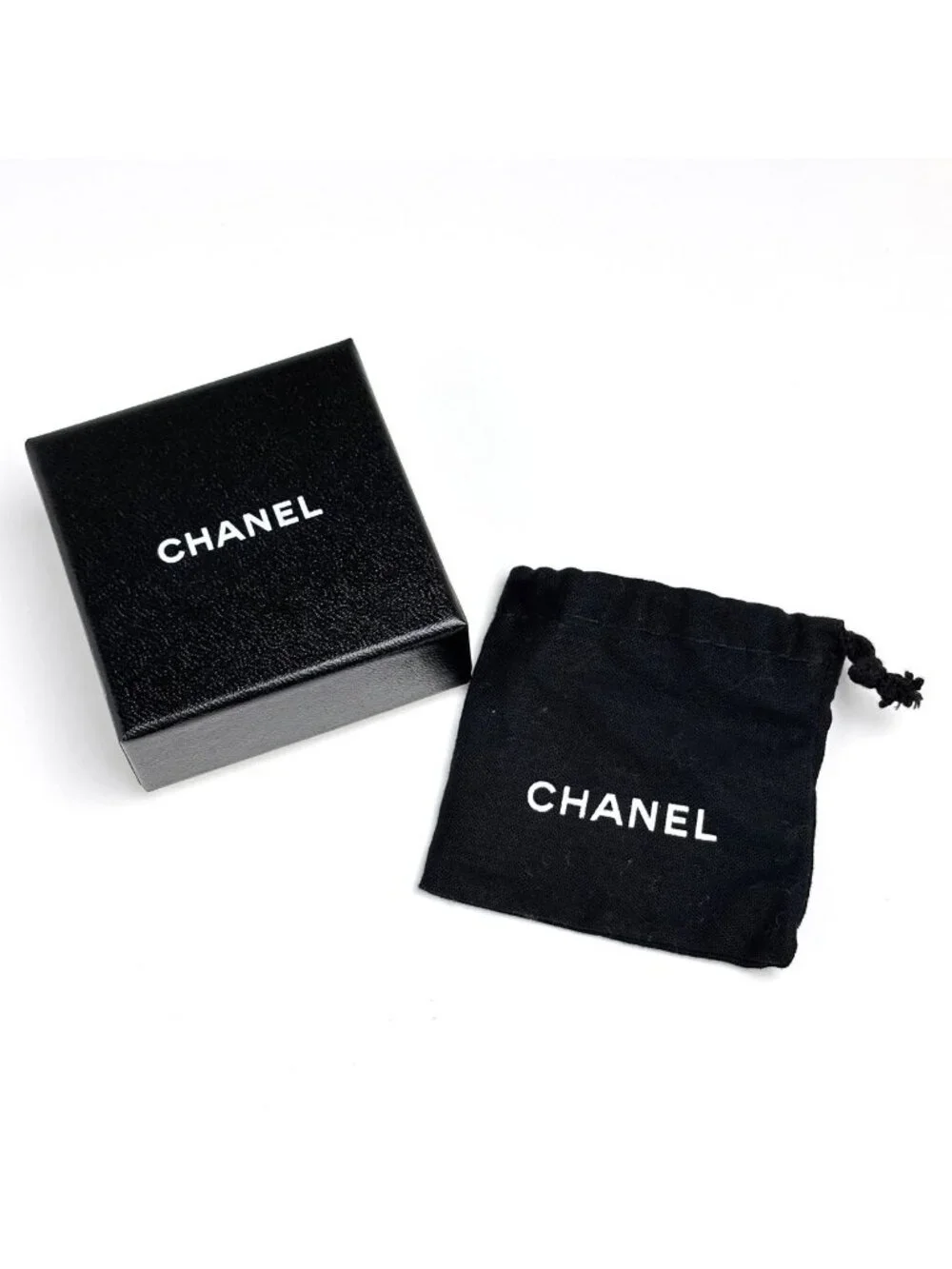 Chanel Earrings CC Logo Swing Faux Pearl Gold